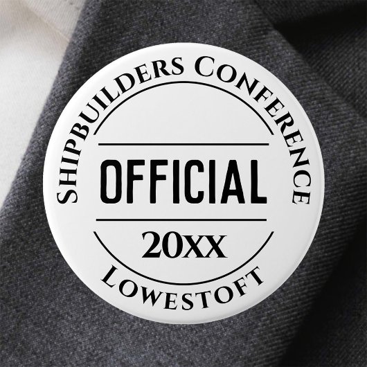 Official Badge Button 缶バッジ