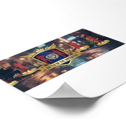 Official Battle of the Virtuosos  ポスター (角)