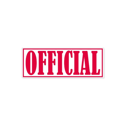 Official Business Officeの枠シンプル付き単語 セルフインキングスタンプ (デザイン)