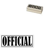 Official Business Officeの枠シンプル付き単語 ラバースタンプ (押印)