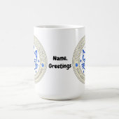 Official Cat Association Member Judging You Silen コーヒーマグカップ (中央)