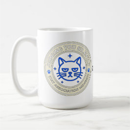 Official Cat Association Member Judging You Silen コーヒーマグカップ