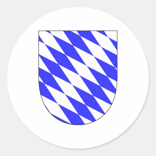 Official Coat of Arms Bavariaドイツのシンボル ラウンドシール (正面)