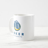 Official Coker University Logo コーヒーマグカップ (正面左)