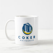 Official Coker University Logo コーヒーマグカップ (左)