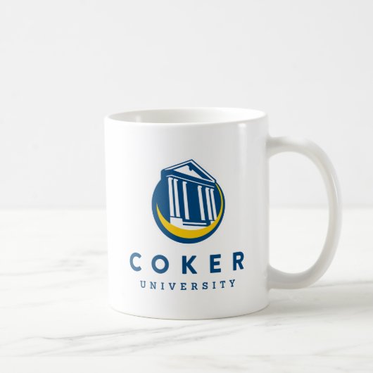 Official Coker University Logo コーヒーマグカップ (右)