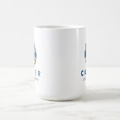 Official Coker University Logo コーヒーマグカップ (中央)