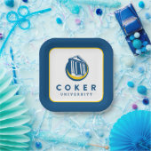 Official Coker University Logo ペーパープレート (パーティー)