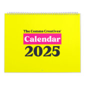 Official Comms Creatives Calendar 2025 カレンダー (カバー)