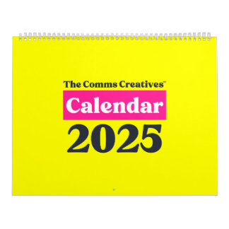 Official Comms Creatives Calendar 2025 カレンダー