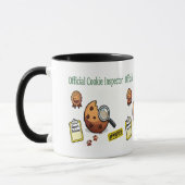 Official Cookie Inspector Mug – Funny Coffee Cup マグカップ (左)