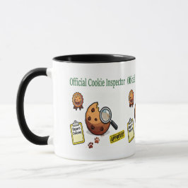 Official Cookie Inspector Mug – Funny Coffee Cup  マグカップ
