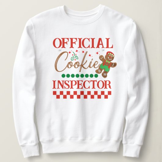 Official Cookie Inspector Sweatshirt - Funny Chris スウェットシャツ (デザイン正面)
