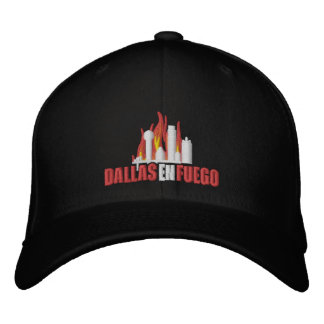 Official Dallas En Fuego Hat 刺繍入りキャップ