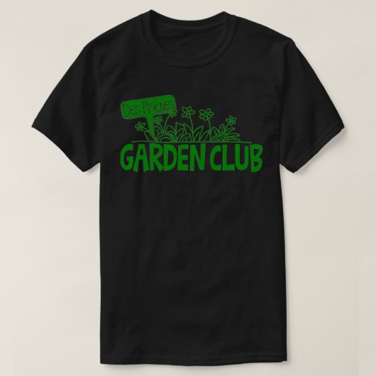 Official Des Plaines Garden Club  Tシャツ (デザイン正面)