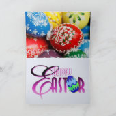 Official Easter Cow シーズンカード (内部)