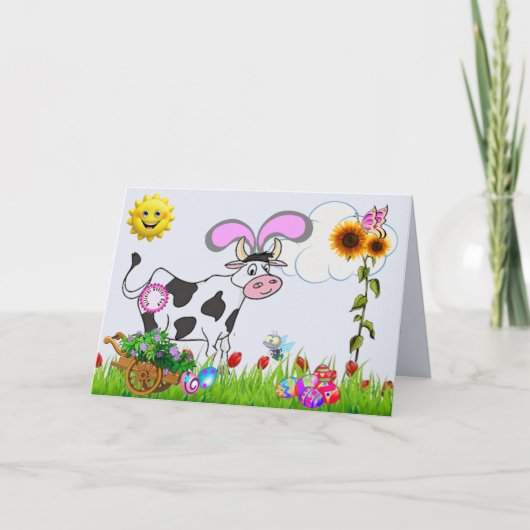 Official Easter Cow シーズンカード (正面)