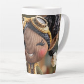 Official Elf Report カフェラテマグ (右アングル)