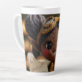 Official Elf Report カフェラテマグ (左アングル)