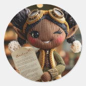  Official Elf Report  ラウンドシール (正面)