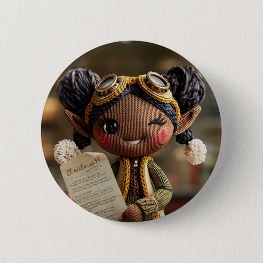 Official Elf Report 缶バッジ (正面)