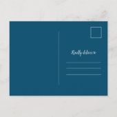 Official Elopmentの写真結婚。 案内ポストカード (裏面)