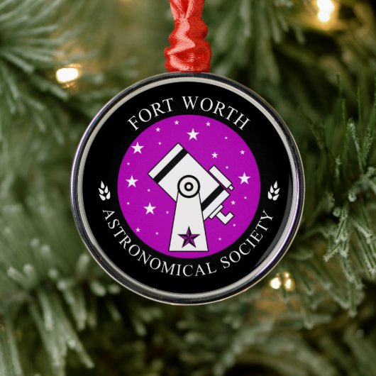 Official FWAS Logo Holiday Ornament メタルオーナメント (ツリー)