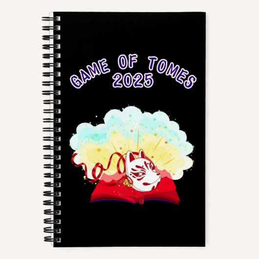 Official Game of Tomes 2025 Bullet Journal ノートブック (正面)