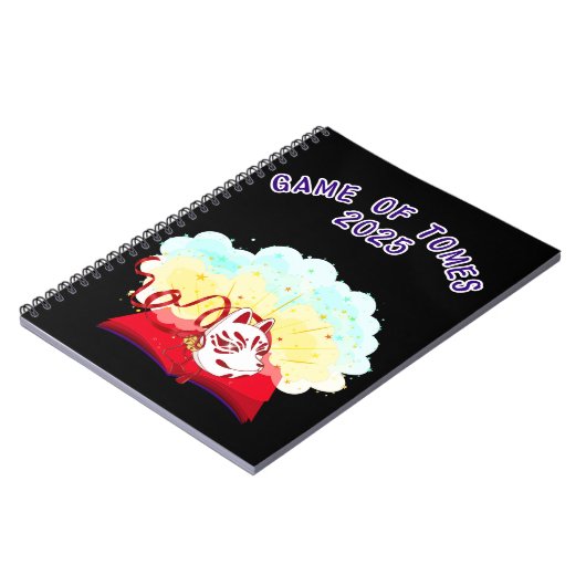 Official Game of Tomes 2025 Notebook ノートブック (左側)