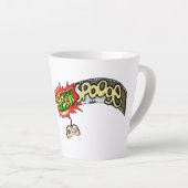 Official GeekSpooge Mug カフェラテマグ (右アングル)