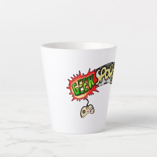 Official GeekSpooge Mug カフェラテマグ (正面)