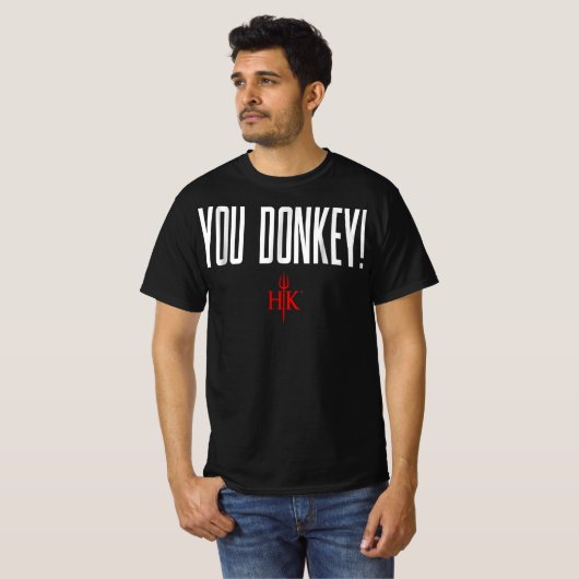 official hells kitchen you donkey tシャツ (正面フル)