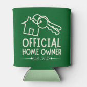 Official Homeowner Est. 2025 Proud First Timer 缶クーラー (裏面)