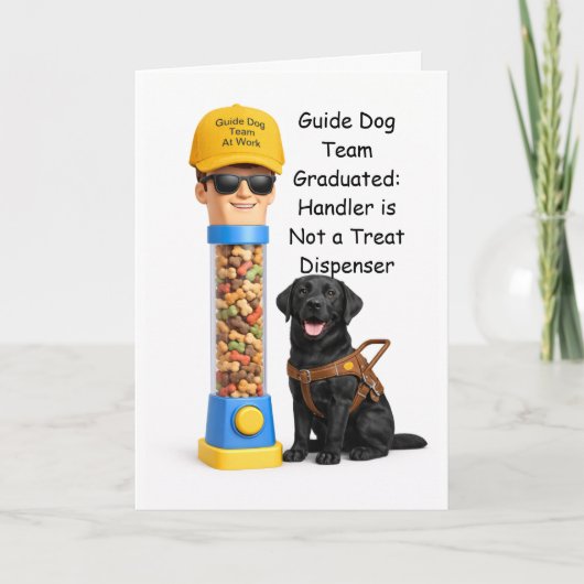 Official Human Treat Dispenser – Chocolate Lab カード (正面)