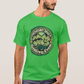 Official Irish Drinking Team Funny St Patricks Day Tシャツ (正面)