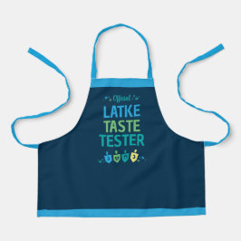 Official Latke Taste Tester Kids Hanukkah Apron エプロン