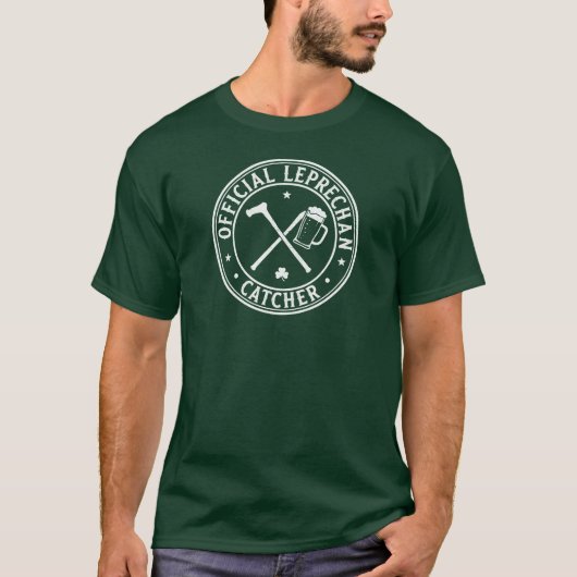 Official Leprechan Catcher Tシャツ (正面)