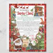 Official Letter from Santa Claus | Traditional Red (正面)