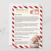 Official Letter from the North Pole for Kids シーズンカード (正面)