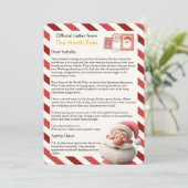 Official Letter from the North Pole for Kids シーズンカード (スタンド正面)