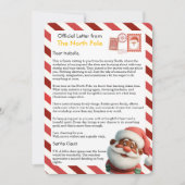Official Letter from the North Pole for Kids シーズンカード (正面)