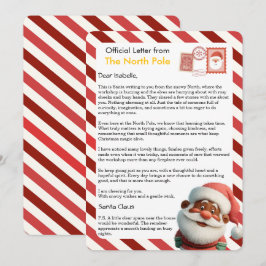 Official Letter from the North Pole for Kids シーズンカード