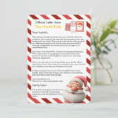 Official Letter from the North Pole for Kids シーズンカード (スタンド正面)