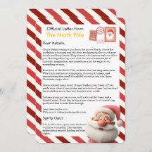 Official Letter from the North Pole for Kids