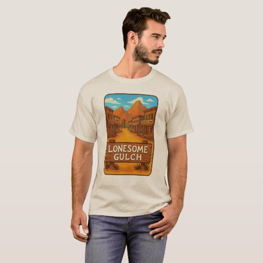 Official Lonesome Gulch Tシャツ (正面フル)