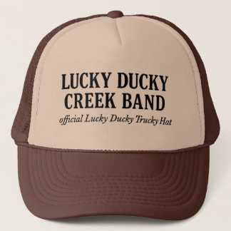 Official Lucky Ducky Trucky Hat-Words only キャップ
