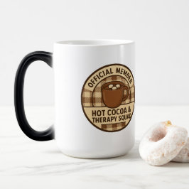 Official Member: Hot Cocoa & Therapy Squad モーフィングマグカップ