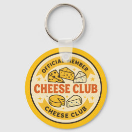 Official Member of the Cheese Club Funny gift キーホルダー