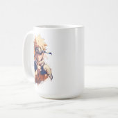 Official Naruto Anime Mug - 11oz Ceramic Coffee Cu コーヒーマグカップ (正面左)