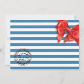 Official North Pole Elf Adoption Certificate  招待状 (裏面)